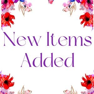 New Items Added!!